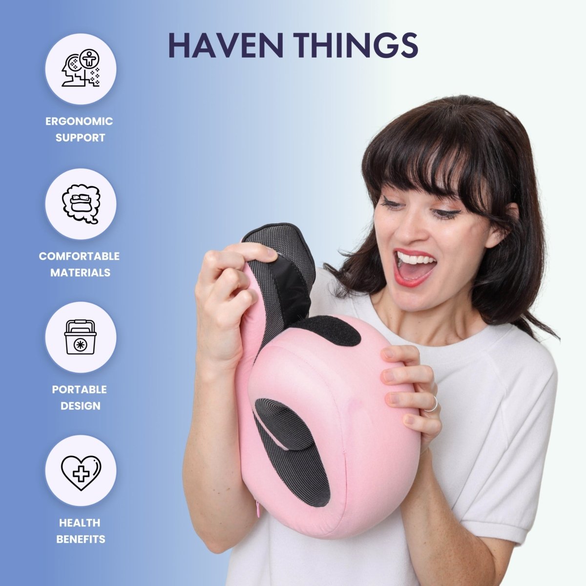 The Haven Neck Pillow - Haven Things